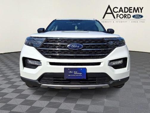 STAR WHITE MET TRI-COAT 2022 Ford Explorer XLT