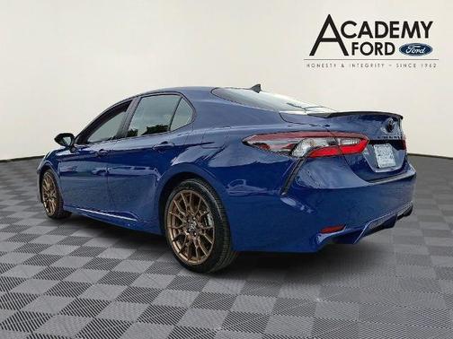 Dark Blue 2023 Toyota Camry SE NIGHTSHADE