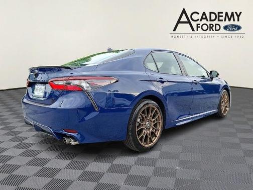 Dark Blue 2023 Toyota Camry SE NIGHTSHADE