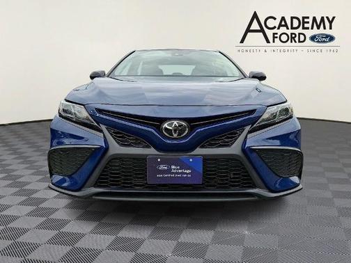 Dark Blue 2023 Toyota Camry SE NIGHTSHADE