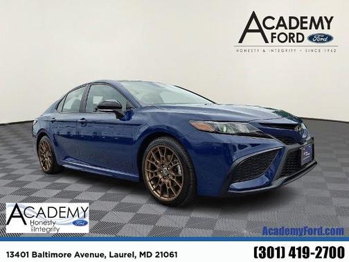 Dark Blue 2023 Toyota Camry SE NIGHTSHADE