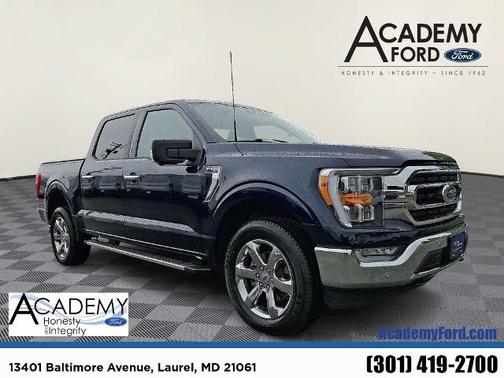 ANTIMATTER BLUE METALLIC 2023 Ford F-150 XLT