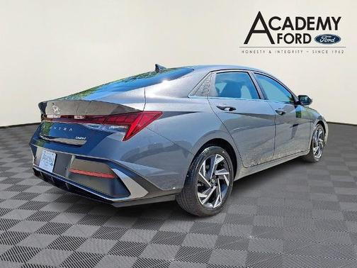 Gray 2024 Hyundai ELANTRA LIMITED
