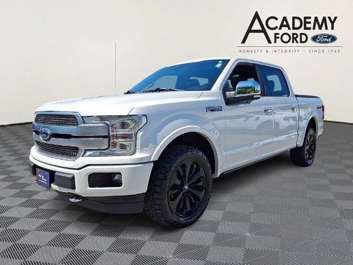 WHITE PLATINUM METALLIC TC 2019 Ford F-150 PLATINUM