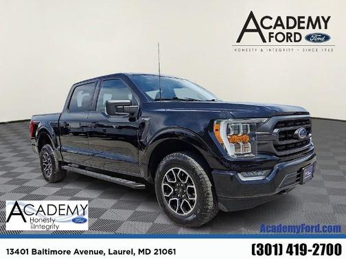 AGATE BLACK METALLIC 2023 Ford F-150 XLT