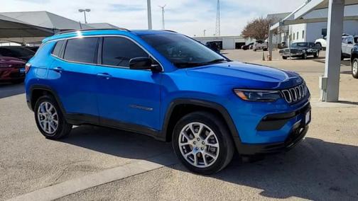 Laser Blue 2023 Jeep Compass Latitude Lux