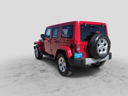 Flame Red Clearcoat 2014 Jeep Wrangler Unlimited Sahara