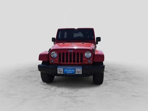 Flame Red Clearcoat 2014 Jeep Wrangler Unlimited Sahara