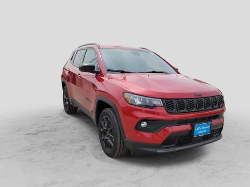 Red 2026 Jeep Compass Latitude