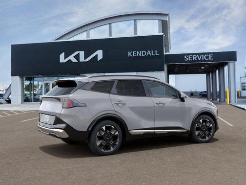 Gray 2026 Kia Sportage Hybrid SX-Prestige