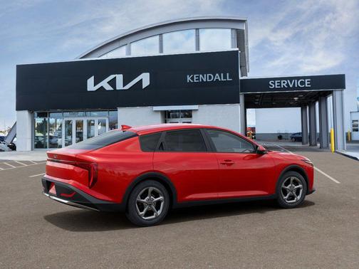 Currant Red 2026 Kia K4 LXS