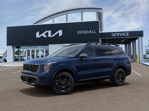 Midnight Lake Blue 2026 Kia Sorento SX