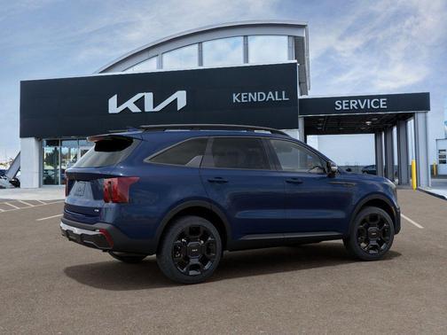 Midnight Lake Blue 2026 Kia Sorento SX