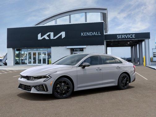 Wolf Gray 2026 Kia K5 GT-Line AWD