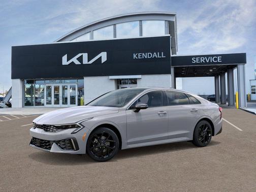 Wolf Gray 2026 Kia K5 GT-Line AWD