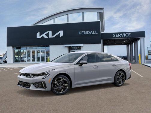 Wolf Gray 2026 Kia K5 GT-Line AWD