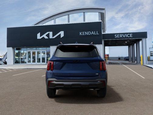 Midnight Lake Blue 2026 Kia Sorento SX