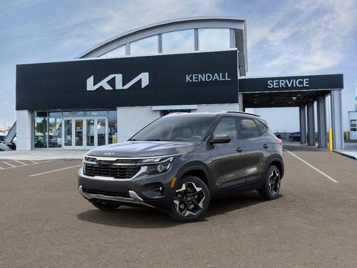 Gray 2026 Kia Seltos S