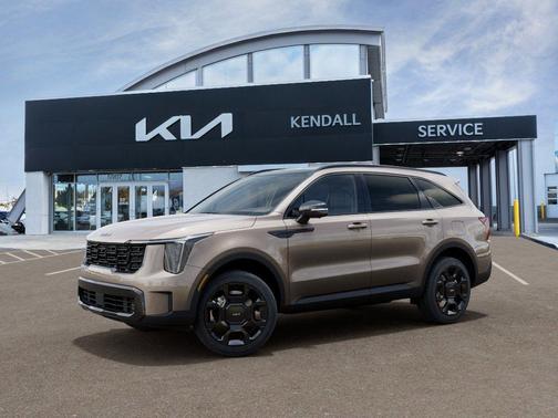 Volcanic Sand 2026 Kia Sorento Hybrid SX Prestige