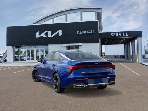 Yacht Blue 2026 Kia K5 GT-Line AWD