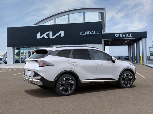 White Pearl 2026 Kia Sportage Hybrid SX-Prestige