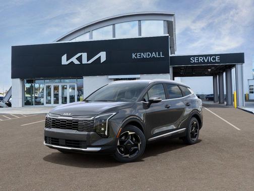 Gray 2026 Kia Sportage Hybrid EX