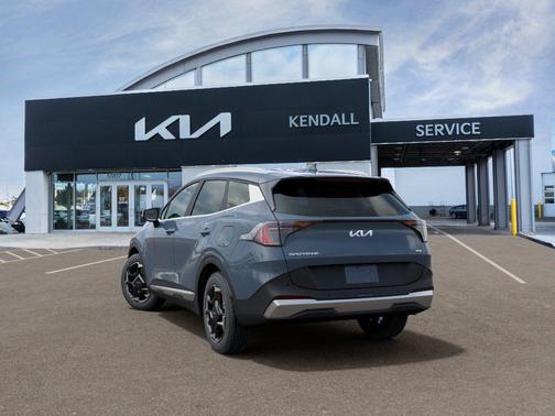Heritage Blue 2026 Kia Sportage Hybrid EX