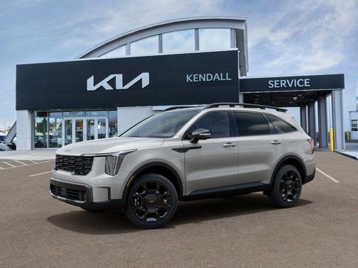 Ivory Silver 2026 Kia Sorento SX