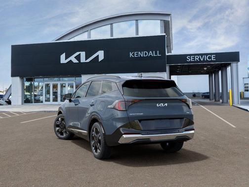 Heritage Blue 2026 Kia Sportage Hybrid SX-Prestige