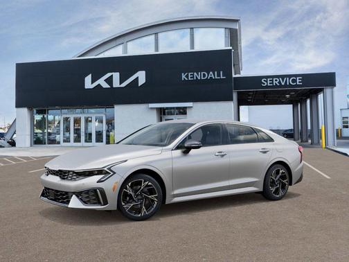 Steel Matte Gray 2026 Kia K5 GT-Line AWD