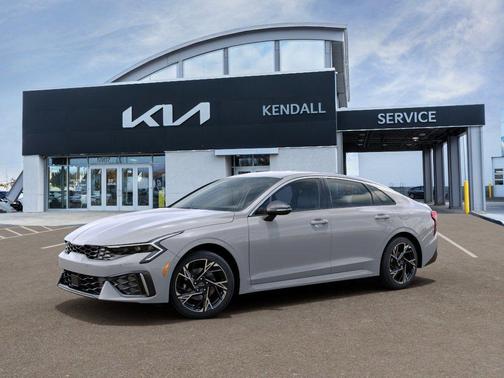 Wolf Gray 2026 Kia K5 GT-Line AWD