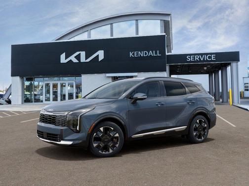 Heritage Blue 2026 Kia Sportage Hybrid SX-Prestige