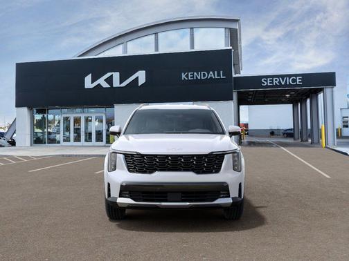 Snow White Pearl 2026 Kia Sorento Hybrid EX