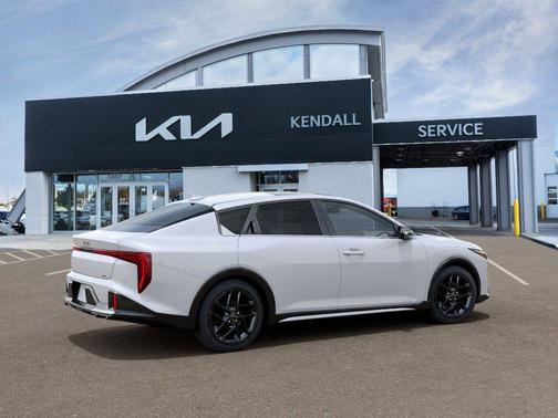 Snow White Pearl 2026 Kia K4 GT-Line Turbo