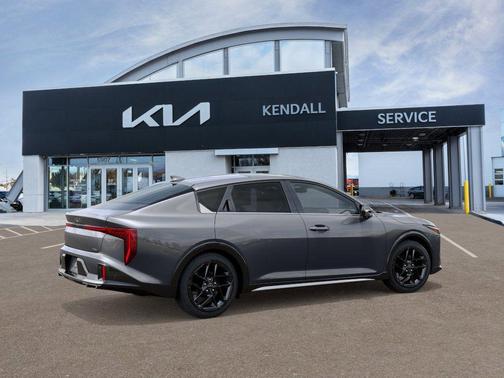 Steel Gray 2026 Kia K4 GT-Line Turbo