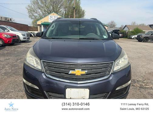 Atlantis Blue Metallic 2013 Chevrolet Traverse LS