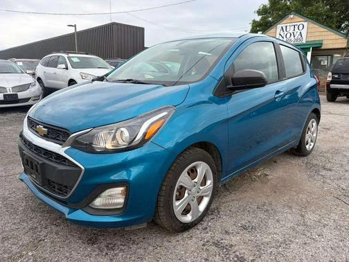 Caribbean Blue Metallic 2020 Chevrolet Spark LS