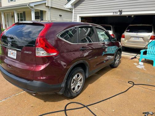 Burgundy 2014 Honda CR-V LX