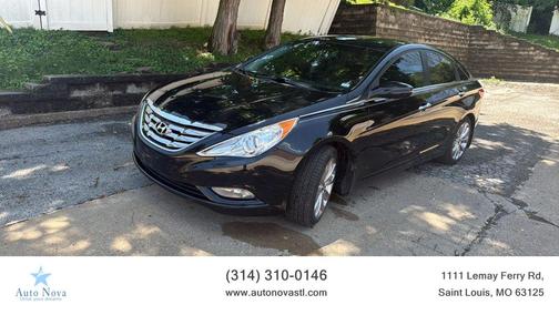 Midnight Black Mica 2013 Hyundai SONATA SE