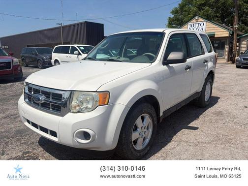 White Suede Clearcoat 2009 Ford Escape XLS