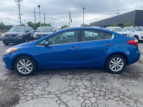 Abyss Blue 2014 Kia Forte EX