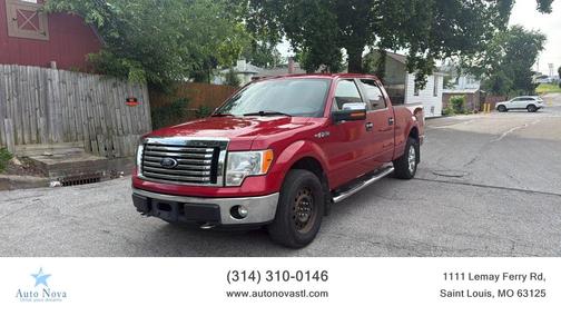 Red 2012 Ford F-150 XLT