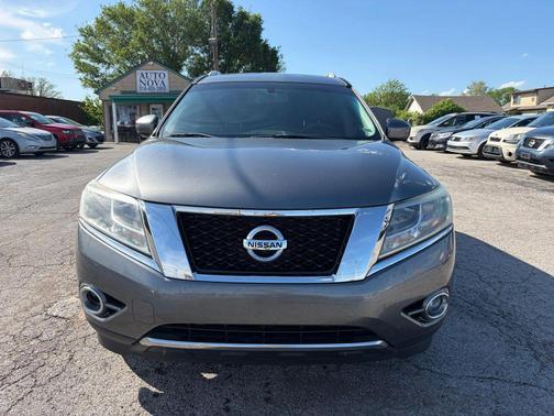 Gun Metallic 2015 Nissan Pathfinder Platinum
