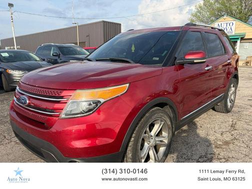 Ruby Red Metallic Tinted Clearcoat 2013 Ford Explorer Limited