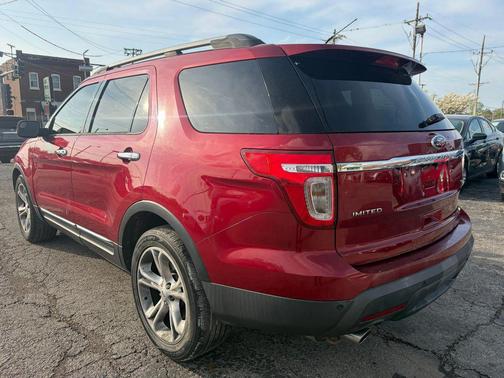 Ruby Red Metallic Tinted Clearcoat 2013 Ford Explorer Limited