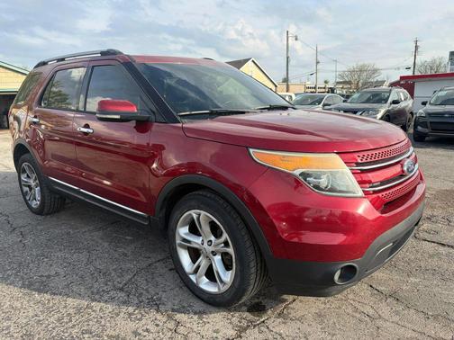 Ruby Red Metallic Tinted Clearcoat 2013 Ford Explorer Limited