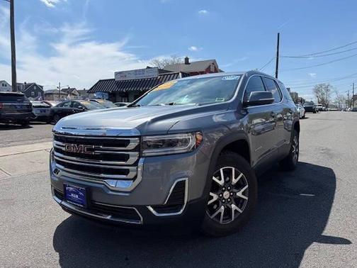 Satin Steel Metallic 2020 GMC Acadia FWD SLE