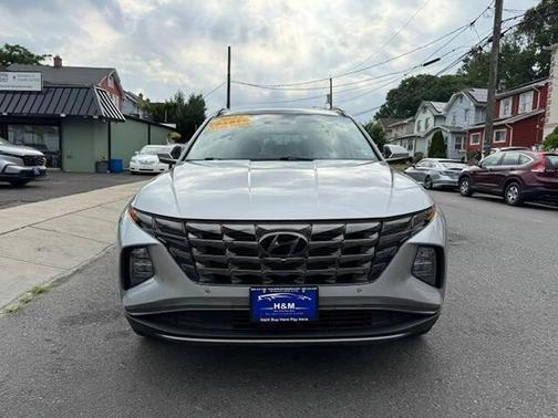 Shimmering Silver 2022 Hyundai TUCSON Limited