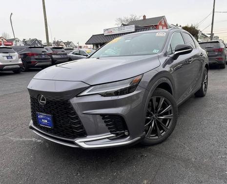 Nebula Gray Pearl 2023 Lexus RX 350 F SPORT Handling