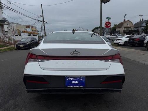 Serenity White Pearl 2024 Hyundai ELANTRA SEL
